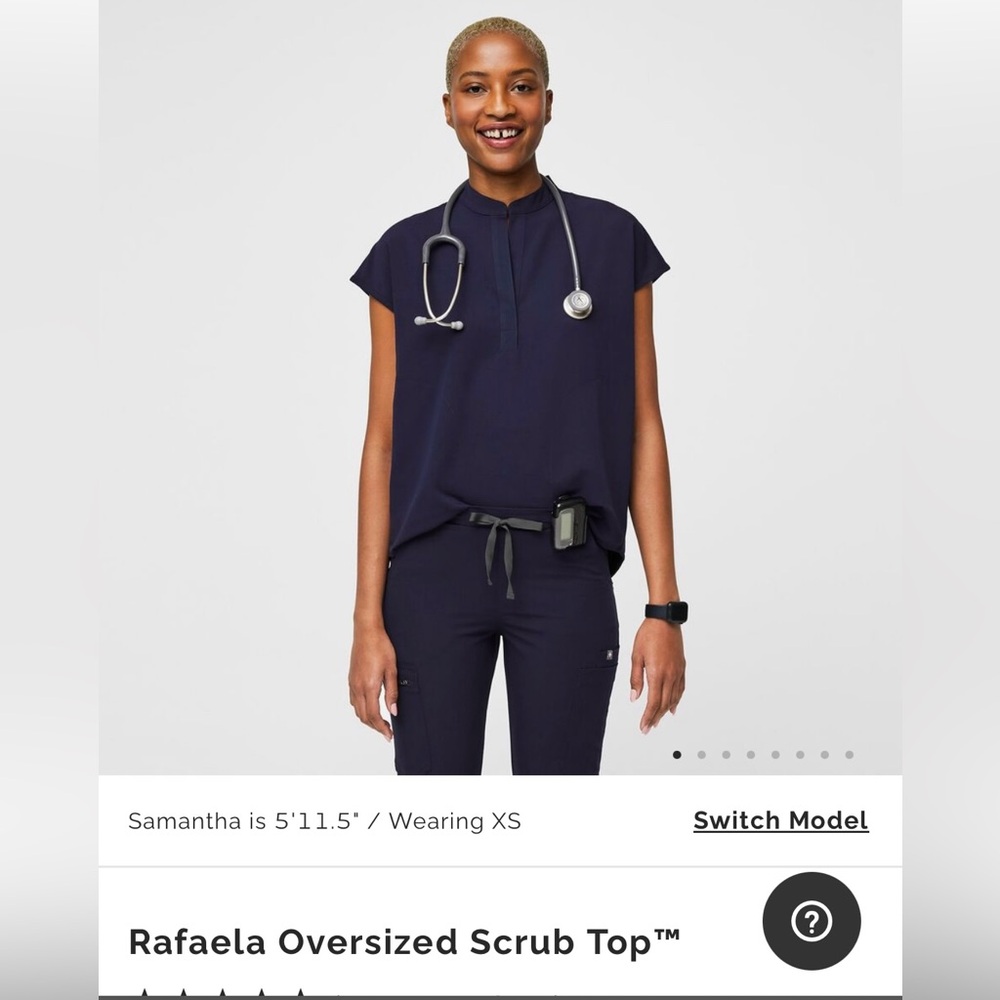 FIGS scrub top